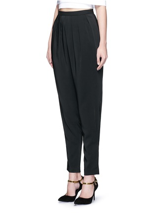 Front View - Click To Enlarge - ROSETTA GETTY - Pleat front harem pants