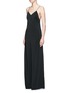 Front View - Click To Enlarge - ROSETTA GETTY - Camisole low back wide leg jumpsuit