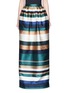 Main View - Click To Enlarge - ROSETTA GETTY - Stripe silk blend satin maxi skirt