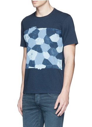 Front View - Click To Enlarge - DENHAM - 'D-VII Camo' print cotton T-shirt