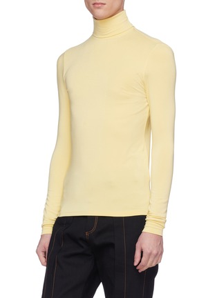 Front View - Click To Enlarge - RAF SIMONS - Turtleneck long sleeve T-shirt
