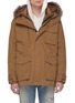 Main View - Click To Enlarge - 49WINTERS - 'The Utility' fox fur hooded parka