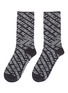 Main View - Click To Enlarge - VETEMENTS - x Reebok 'Monogram' logo intarsia socks