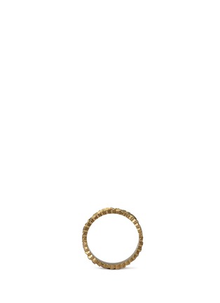 Detail View - Click To Enlarge - JO HAYES WARD - 'Triple Hex' diamond 18k yellow gold ring