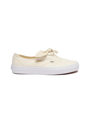 Main View - Click To Enlarge - VANS - 'Authentic Knotted' canvas skate slip-ons