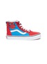 Main View - Click To Enlarge - VANS - x Marvel 'Sk8-Hi Zip' Spider-Man print kids sneakers