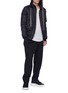 Figure View - Click To Enlarge - RICK OWENS  - Retractable hood puffer bomber jacket