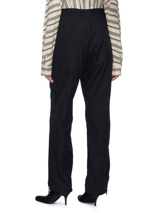 Back View - Click To Enlarge - VETEMENTS - 'Angel' zip cuff pull unisex track pants