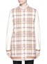 Main View - Click To Enlarge - CHLOÉ - Plaid check wool bomber coat