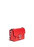 Figure View - Click To Enlarge - PROENZA SCHOULER - 'Hava Chain' flap leather bag