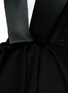Detail View - Click To Enlarge - DICE KAYEK - Made-to-Order<br/><br/>Open shoulder ruffle peplum tuxedo jacket