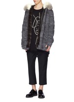 YOHJI YAMAMOTO | Spiderweb embroidered sweater | Men | Lane