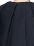 Detail View - Click To Enlarge - DICE KAYEK - Made-to-Order<br/><br/>'Jumbo' ruffle pleat crepe cape
