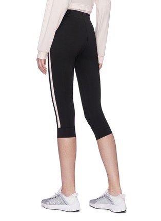 Back View - Click To Enlarge - MONREAL - 'Athlete' stripe outseam performance leggings