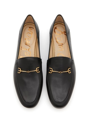 Detail View - Click To Enlarge - SAM EDELMAN - 'Loraine' horsebit leather step-in loafer