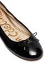 Detail View - Click To Enlarge - SAM EDELMAN - 'Felicia' patent leather ballet flats