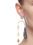 Figure View - Click To Enlarge - EJING ZHANG - 'Hail' link drop single chandelier earring