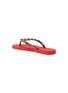 Detail View - Click To Enlarge - UZURII - 'Colorful Diana' crystal thong sandals
