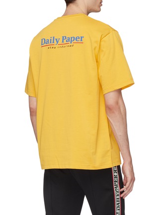 Back View - Click To Enlarge - DAILY PAPER - 'Dim' slogan logo print T-shirt
