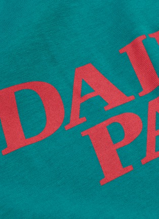  - DAILY PAPER - 'Desra' logo print long sleeve T-shirt