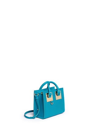 Front View - Click To Enlarge - SOPHIE HULME - 'Albion Box' leather tote