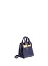 Front View - Click To Enlarge - SOPHIE HULME - 'NS Holmes' small leather north south crossbody bag