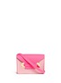 Main View - Click To Enlarge - SOPHIE HULME - 'Milner Mini' colourblock leather envelope crossbody bag