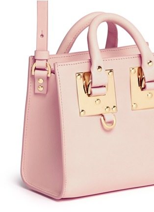 Detail View - Click To Enlarge - SOPHIE HULME - 'Albion Box' leather tote