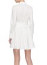 Back View - Click To Enlarge - 72723 - Belted pleated shirt dress