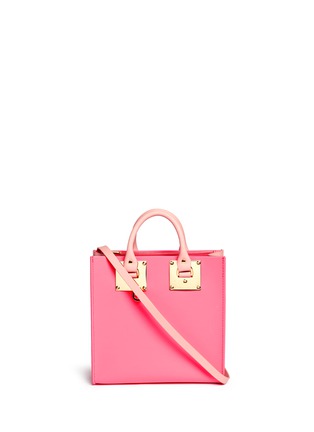 Main View - Click To Enlarge - SOPHIE HULME - 'Albion Square' colourblock leather tote