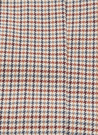 Detail View - Click To Enlarge - THEORY - 'Snap Mini' houndstooth wrap skirt