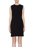 Main View - Click To Enlarge - THEORY - Mix pleated crepe dress