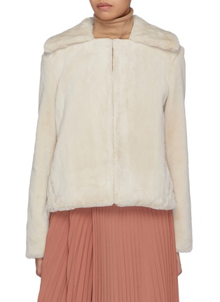 Main View - Click To Enlarge - THEORY - 'Luxe' faux fur jacket