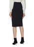 Back View - Click To Enlarge - THEORY - Side zip pencil skirt