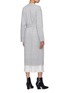 Back View - Click To Enlarge - THEORY - Belted wool-cashmere long robe cardigan