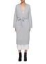 Main View - Click To Enlarge - THEORY - Belted wool-cashmere long robe cardigan