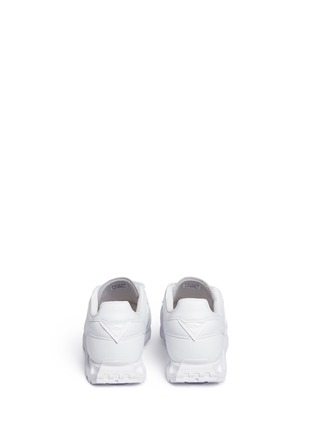 Back View - Click To Enlarge - ADIDAS - x White Mountaineering 'Formel 1' leather sneakers