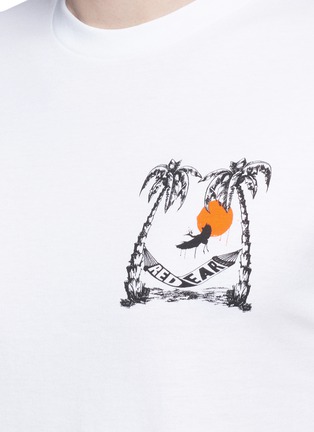 Detail View - Click To Enlarge - PS PAUL SMITH - 'Sit On it' print T-shirt