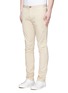 Front View - Click To Enlarge - PS PAUL SMITH - Dot jacquard slim fit twill chinos