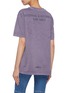Back View - Click To Enlarge - GROUND ZERO - 'Eternal' slogan print distressed unisex T-shirt