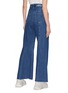 Back View - Click To Enlarge - GROUND ZERO - Panelled wide leg jeans