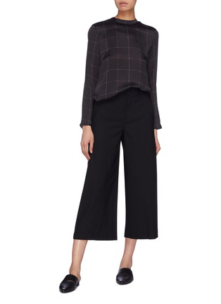 Figure View - Click To Enlarge - VINCE - Wool culottes
