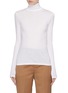 Main View - Click To Enlarge - VINCE - Pima cotton long sleeve turtleneck T-shirt