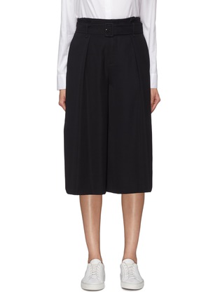Main View - Click To Enlarge - VINCE - Belted button cuff culottes