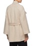 Back View - Click To Enlarge - VINCE - Belted wool blend melton blanket coat