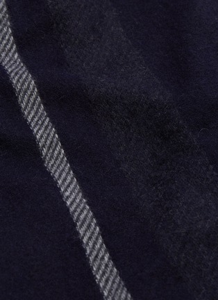  - VINCE - Stripe cashmere cape