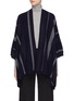 Main View - Click To Enlarge - VINCE - Stripe cashmere cape