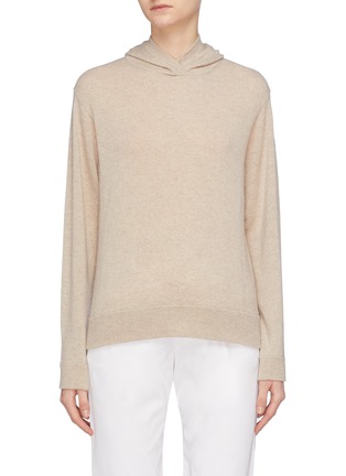 Main View - Click To Enlarge - VINCE - Cashmere knit hoodie