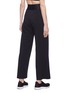 Back View - Click To Enlarge - CALVIN KLEIN PERFORMANCE - Logo waistband wide leg pants