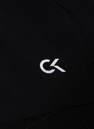  - CALVIN KLEIN PERFORMANCE - Logo waistband mesh underlay shorts